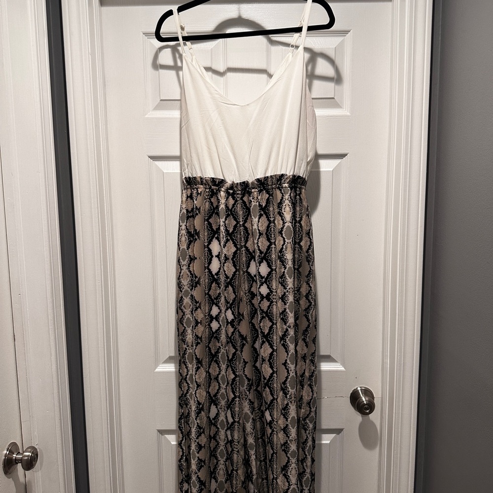 Snakeskin Jumpsuit